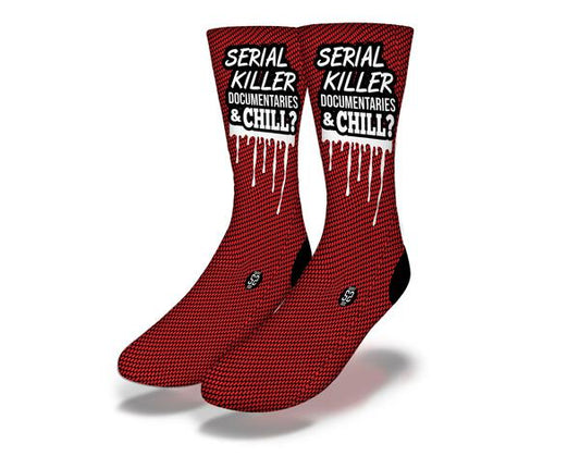 Serial Killer Halloween Horror Socks